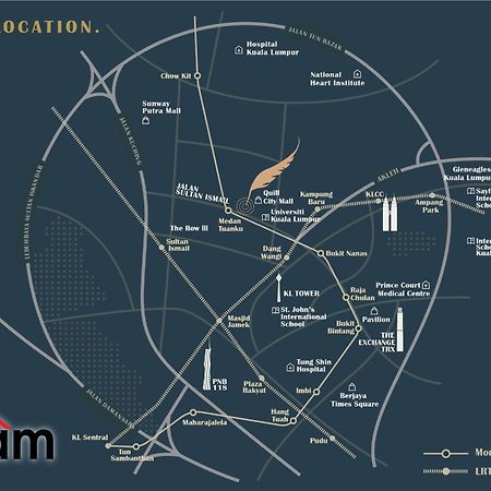 Quill Residences Klcc, Five Senses 吉隆坡 外观 照片